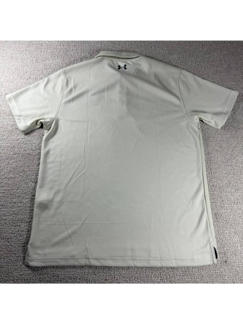 Under Armour Tech Polo Shirt Beige Men’s Size XL - Picture 6 of 7